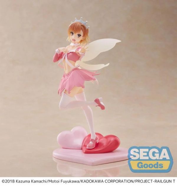 SEGA 景品 科學超電磁砲T Luminasta公仔 御坂美琴 大精靈女僕Ver. 2511 SEGA 景品 科學超電磁砲T Luminasta公仔 御坂美琴 大精靈女僕Ver.