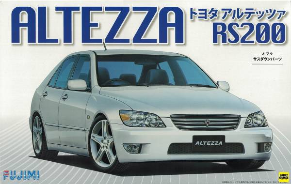 1/24 TOYOTA Altezza RS200 附 金屬排氣管 FUJIMI ID20 富士美 組裝模型 FUJIMI,1/24,ID,TOYOTA,Altezza,RS200,