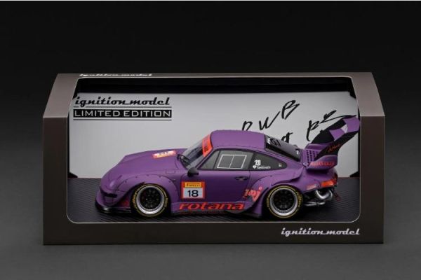 (預購) ignition model 1/18 RWB 993 Matte Purple With Mr. Nakai IG4042 20260507 ignition model 1/18 RWB 993 Matte Purple With Mr. Nakai IG4042