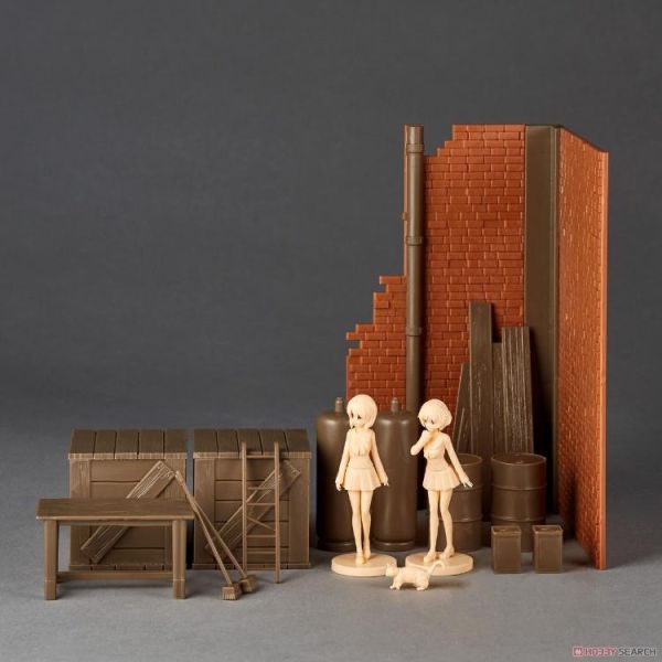 (預購) KAIYODO 海洋堂 1/24 ARTPLA 少女與戰車 最終章 車庫組[A] 組裝模型 AP035 20260510 KAIYODO 海洋堂 1/24 ARTPLA 少女與戰車 最終章 車庫組[A] 組裝模型 AP035