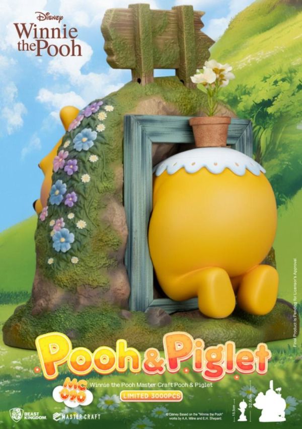 (預購) 野獸國 小熊維尼歷險記 極匠系列 維尼與小豬 MC-090 20260203 野獸國 小熊維尼歷險記 極匠系列 維尼與小豬 MC-090