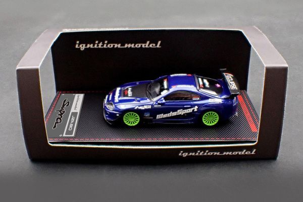 ignition model 1/64 豐田 Toyota Supra (JZA80) RZ Blue 織戶學 IG3843 ignition model 1/64 豐田 Toyota Supra (JZA80) RZ Blue 織戶學 IG3843