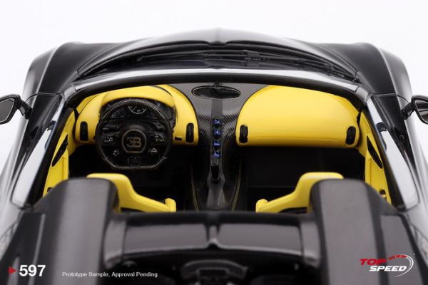 TOP SPPED 1/18 布加提 Bugatti W16 Mistral Black TS0597 TOP SPPED 1/18 布加提 Bugatti W16 Mistral Black TS0597