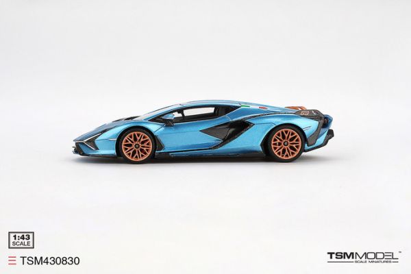 TSM MODEL 1/43 藍寶堅尼 Lamborghini Sián FKP 37  Blu Aegir TSM430830 TSM MODEL 1/43 藍寶堅尼 Lamborghini Sián FKP 37  Blu Aegir TSM430830