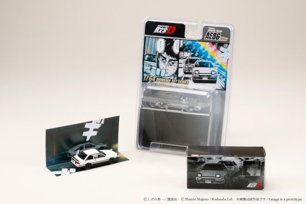 (預購) Hobby JAPAN 1/64 豐田 Toyota SPRINTER TRUENO (AE86) 2door Initial D Shinji Inui VS Takumi Fujiwara HJDMD013 20260907 Hobby JAPAN 1/64 豐田 Toyota SPRINTER TRUENO (AE86) 2door Initial D Shinji Inui VS Takumi Fujiwara HJDMD013