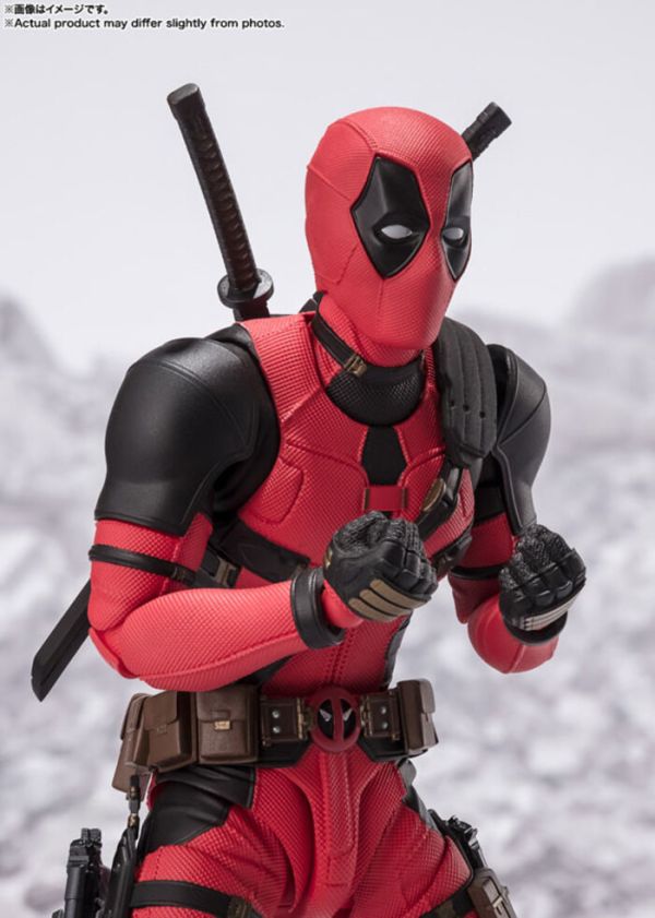 BANDAI S.H.F 死侍與金鋼狼 DEADPOOL&WOLVERINE 死侍 可動完成品 BANDAI S.H.F 死侍與金鋼狼 DEADPOOL&WOLVERINE 死侍 可動完成品