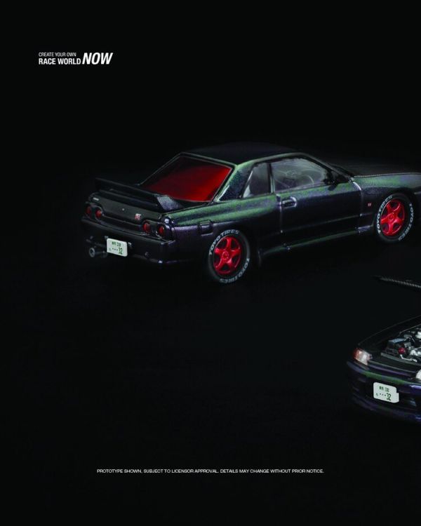 (預購) POP RACE 1/64 日產 Nissan SKYLINE GT-R R32 GHOST CHAMELEON (預購) POP RACE 1/64 日產 Nissan SKYLINE GT-R R32 GHOST CHAMELEON
