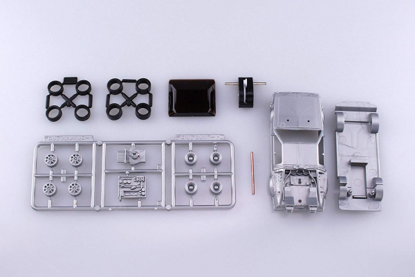 [經典再販] AOSHIMA 青島 1/43 回到未來 Back To The Future  DeLorean III 迪羅倫 迴力車 組裝模型 AOSHIMA,1/43,回到未來,Back To The Future,DeLorean III,迴力車