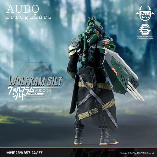 Devil Toys X AUDirregulars 1/12 Wolfram Silt 可動完成品 Devil Toys X AUDirregulars 1/12 Wolfram Silt 可動完成品