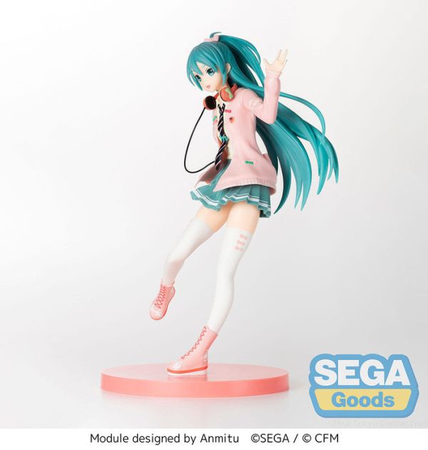 [再販] SEGA 景品 初音未來 Project DIVA Arcade Future Tone SPM公仔 蝴蝶結女孩 [再販] SEGA 景品 初音未來 Project DIVA Arcade Future Tone SPM公仔 蝴蝶結女孩
