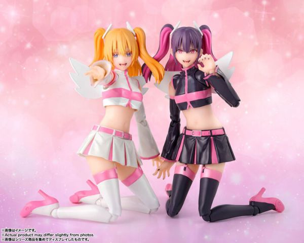 BANDAI S.H.Figuarts SHF 2.5次元的誘惑 莉莉艾露 天使空挺隊 理理沙 可動完成品 BANDAI S.H.Figuarts SHF 2.5次元的誘惑 莉莉艾露 天使空挺隊 理理沙 可動完成品