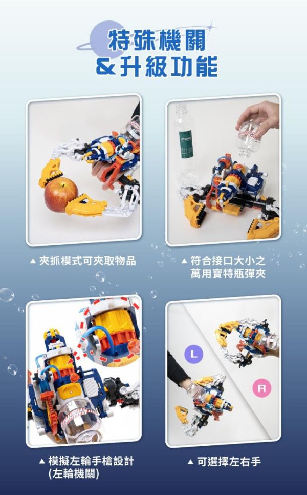 (預購) PROKITS 寶工 水星射手-水槍機械手臂 GE-639 20260107 PROKITS 寶工 水星射手-水槍機械手臂 GE-639