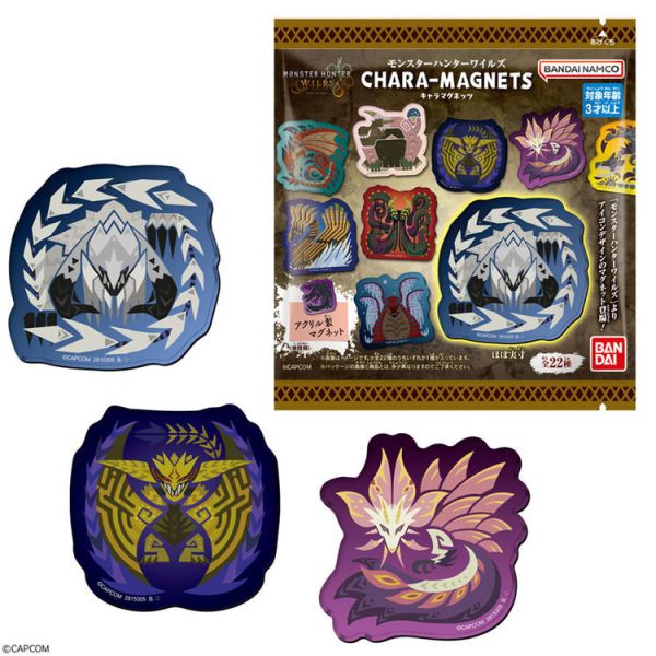 (預購) BANDAI 盒玩 魔物獵人 荒野 磁鐵 全22種 一中盒14入販售 (預購) BANDAI 盒玩 魔物獵人 荒野 磁鐵 全22種 一中盒14入販售