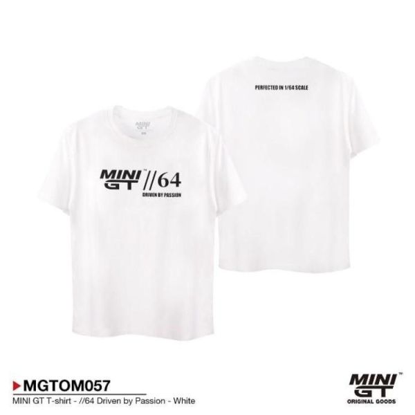 (預購) MINIGT T-shirt 64 Driven by Passion 白色 XS 20260326 MINIGT T-shirt 64 Driven by Passion 白色 XS