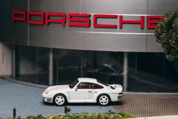 (預購) [吊卡版] TARMAC WORKS 1/64 保時捷 GLOBAL64 Porsche 959 White T64G-068-WH 20260525 [吊卡版] TARMAC WORKS 1/64 保時捷 GLOBAL64 Porsche 959 White T64G-068-WH