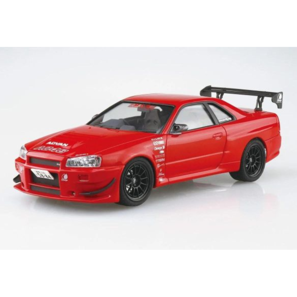 (預購) AOSHIMA 1/24 日產 NISSAN MCR BNR34 SKYLINE GT-R 02 組裝模型 20260915 AOSHIMA 1/24 日產 NISSAN MCR BNR34 SKYLINE GT-R 02 組裝模型