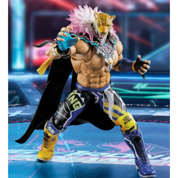 BANDAI S.H.Figuarts SHF 鐵拳8 豹王 KING 可動完成品 BANDAI S.H.Figuarts SHF 鐵拳8 豹王 KING 可動完成品