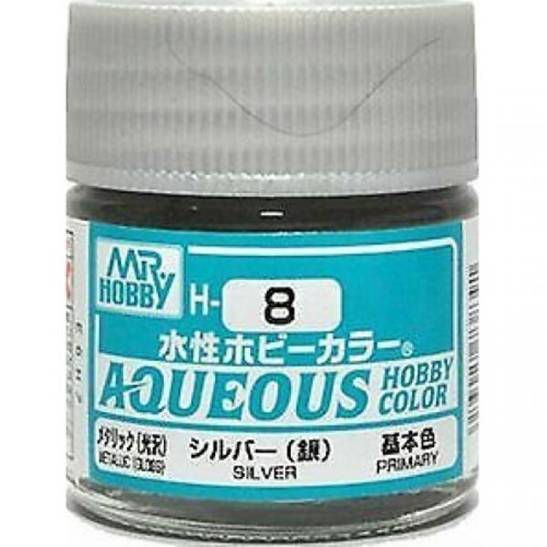 GSI 郡氏 水性漆 H-008 銀色 GSI,郡氏,水性漆,H-008,銀色,