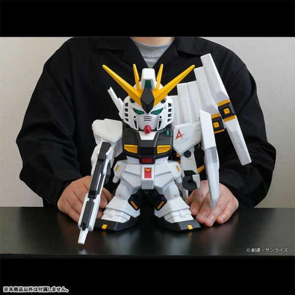 PLEX 機動戰士鋼彈 RX-93 Nu Gundam Nu鋼彈 SD鋼彈 大軟膠 PLEX 機動戰士鋼彈 RX-93 Nu Gundam Nu鋼彈 SD鋼彈 大軟膠