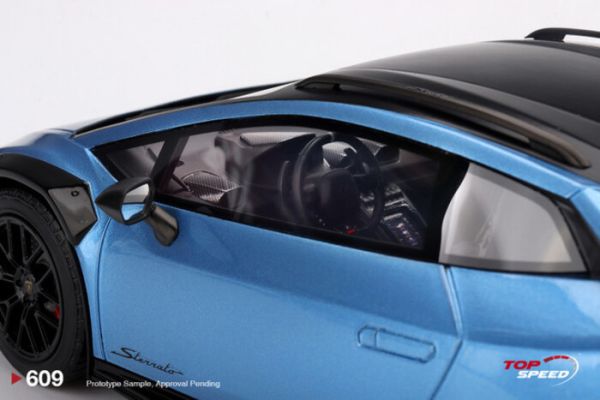 TOPSPEED 1/18 藍寶堅尼 Lamborghini Huracán Sterrato Blu Aegir TS0609 TOPSPEED 1/18 藍寶堅尼 Lamborghini Huracán Sterrato Blu Aegir TS0609