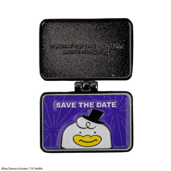 KPOP 獵魔女團 Demon Hunters 金屬徽章 來自振宇的信 Rujinu Letters KPOP 獵魔女團 Demon Hunters 金屬徽章 來自振宇的信 Rujinu Letters