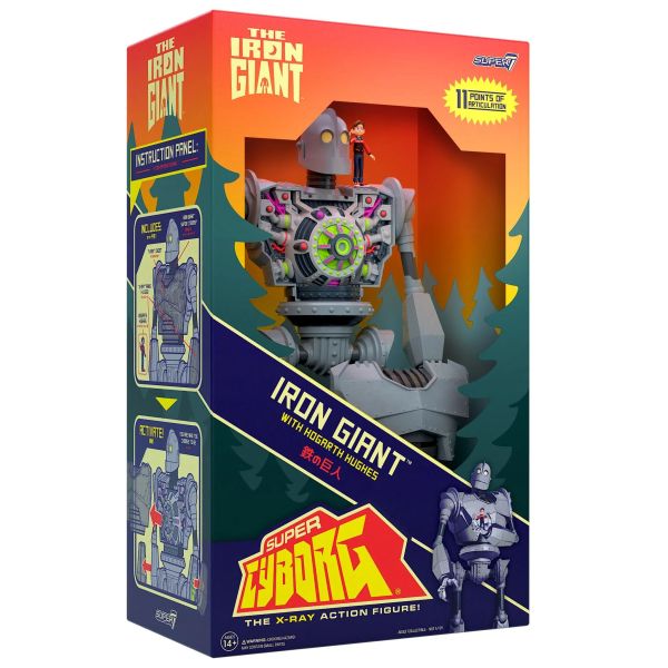 Super7 鐵巨人 Super Cyborg 豪加斯 全彩版 可動完成品 Super7 鐵巨人 Super Cyborg 豪加斯 全彩版 可動完成品
