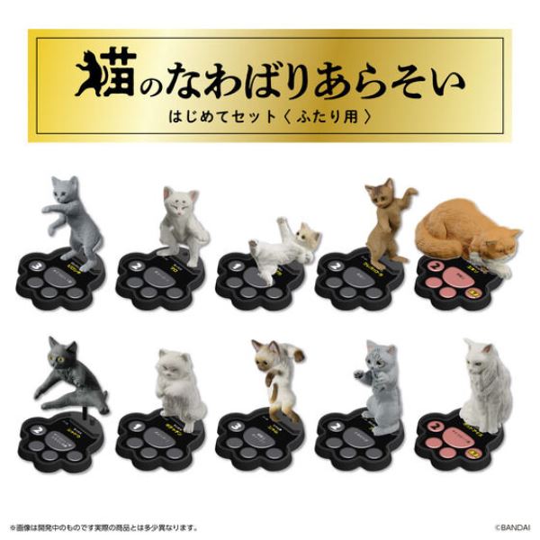 BANDAI 盒玩 貓的地盤爭奪套組 兩人用 貓咪咖啡/名人之家的地盤爭奪 一中盒販售 BANDAI 盒玩 貓的地盤爭奪套組 兩人用 貓咪咖啡/名人之家的地盤爭奪 一中盒販售