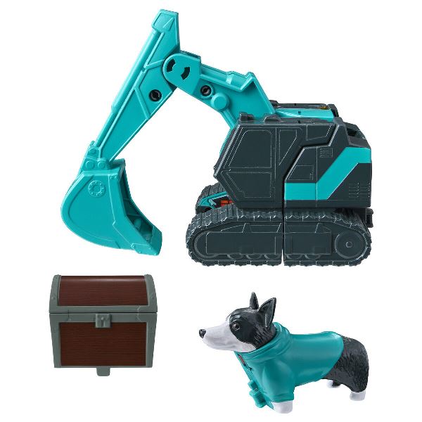 BANDAI UNITO機器人 挖土機寶藏犬 BANDAI UNITO機器人 挖土機寶藏犬