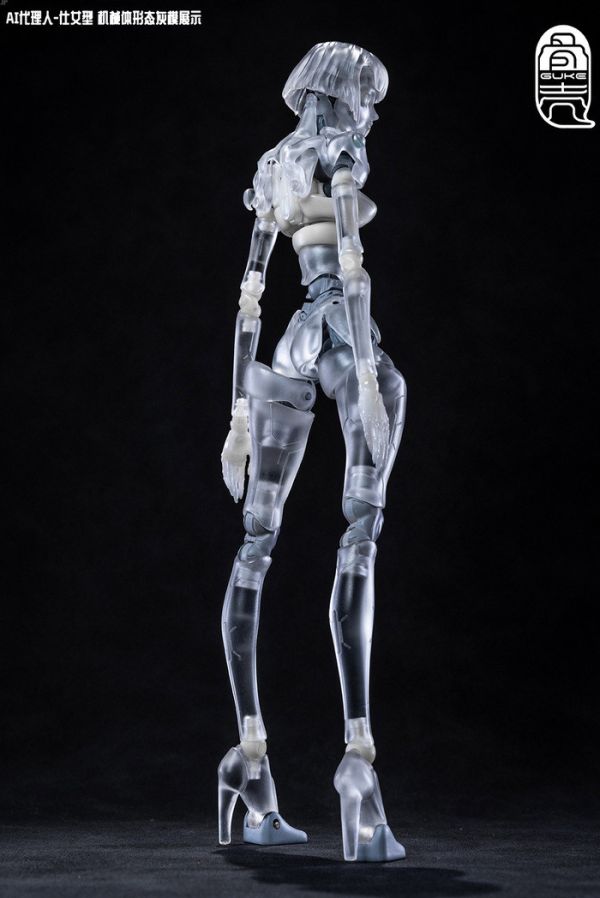 骨殼工坊 1/12 GK01FEC1 AI代理人 仕女型C1 透明版 可動完成品 骨殼工坊 1/12 GK01FEC1 AI代理人 仕女型C1 透明版 可動完成品
