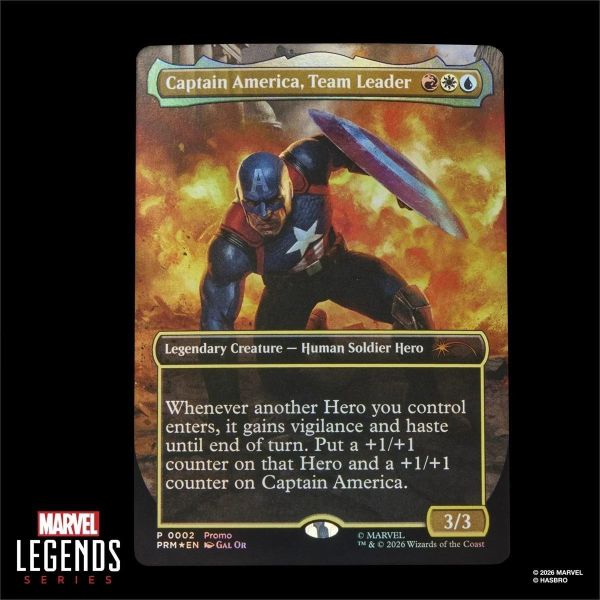 (預購) Hasbro 孩之寶 漫威傳奇x魔法風雲會- 美國隊長人物卡牌組 20260913 Hasbro 孩之寶 漫威傳奇x魔法風雲會- 美國隊長人物卡牌組