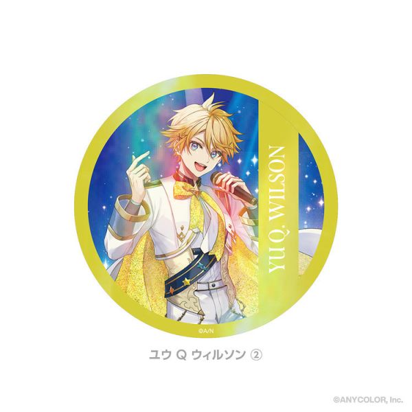 (預購) NIJISANIJI EN 彩虹社 Krisis 閃亮徽章 Yu Q. Wilson Vantacrow Bringer Vezalius Bandage 分別販售 (預購) NIJISANIJI EN 彩虹社 Krisis 閃亮徽章 Yu Q. Wilson Vantacrow Bringer Vezalius Bandage 分別販售