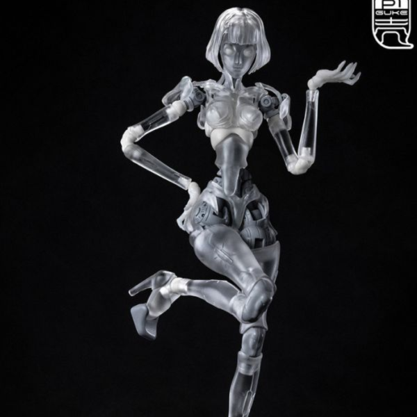 骨殼工坊 1/12 GK01FEC1 AI代理人 仕女型C1 透明版 可動完成品 骨殼工坊 1/12 GK01FEC1 AI代理人 仕女型C1 透明版 可動完成品