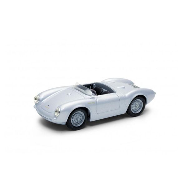 (預購) WELLY 4.75吋 保時捷 Porsche 550 Spyder 敞篷跑車模型 43816CW(銀色) 20260915 WELLY 4.75吋 保時捷 Porsche 550 Spyder 敞篷跑車模型 43816CW(銀色)