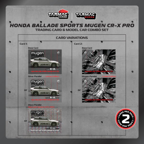 TARMAC WORKS 1/64 本田 HONDA Ballade Sports MUGEN CR-X PRO Silver T64G-TL058-SL TARMAC WORKS 1/64 本田 HONDA Ballade Sports MUGEN CR-X PRO Silver T64G-TL058-SL