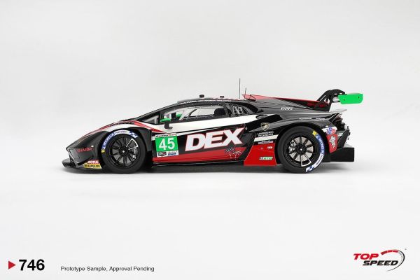 (預購) TOP SPEED 1/18 藍寶堅尼 Lamborghini Huracan GT3 EVO2 #45 DEX Wayne Taylor Racing 2026 IMSA Laguna Seca Class Winner TS0746 20260921 TOP SPEED 1/18 藍寶堅尼 Lamborghini Huracan GT3 EVO2 #45 DEX Wayne Taylor Racing 2026 IMSA Laguna Seca Class Winner TS0746