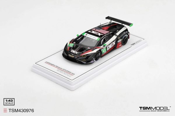 (預購) TSM MODEL 1/43 藍寶堅尼 Lamborghini Huracan GT3 EVO2 #45 DEX Wayne Taylor Racing 2026 IMSA Daytona 24 Hrs TSM430976 20260921 TSM MODEL 1/43 藍寶堅尼 Lamborghini Huracan GT3 EVO2 #45 DEX Wayne Taylor Racing 2026 IMSA Daytona 24 Hrs TSM430976
