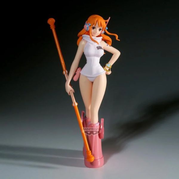 BANPRESTO 景品 航海王 THE出航 娜美 蛋頭島ver. 2507 BANPRESTO 景品 航海王 THE出航 娜美 蛋頭島ver.