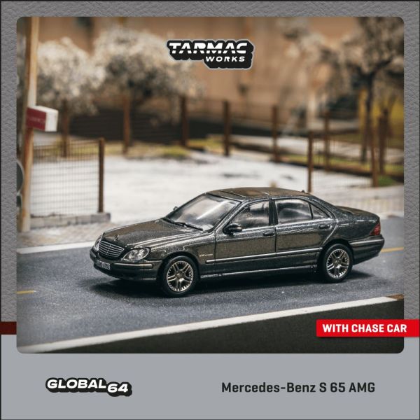 TARMAC WORKS 1/64 賓士 Mercedes-Benz S65 AMG Tectite 金屬灰 TARMAC WORKS 1/64 賓士 Mercedes-Benz S65 AMG Tectite 金屬灰
