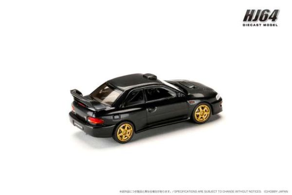 Hobby JAPAN 1/64 速霸陸 SUBARU IMPREZA 22B STi Version (GC8) Rally Base Car CARBON BLACK 碳纖黑 HJ647041BK Hobby JAPAN 1/64 速霸陸 SUBARU IMPREZA 22B STi Version (GC8) Rally Base Car CARBON BLACK 碳纖黑 HJ647041BK