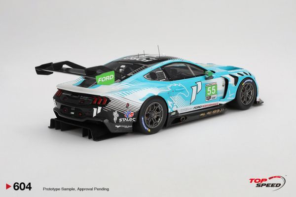 TOP SPPED 1/18 福特 Ford Mustang GT3 #55 Proton Competition 2024 IMSA Daytona 24 Hrs TS0604 TOP SPPED 1/18 福特 Ford Mustang GT3 #55 Proton Competition 2024 IMSA Daytona 24 Hrs TS0604