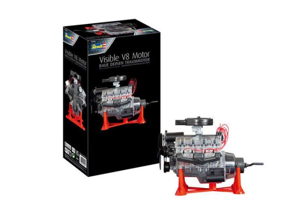 Revell 1/4 V-8引擎 透視模型 組裝模型 Revell 1/4 V-8引擎 透視模型 組裝模型