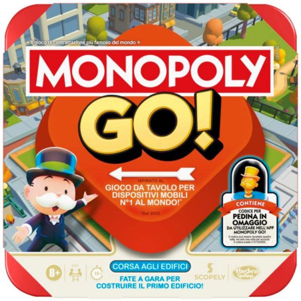 Hasbro 孩之寶 地產大亨 Monopoly GO! 版 Hasbro 孩之寶 地產大亨 Monopoly GO! 版