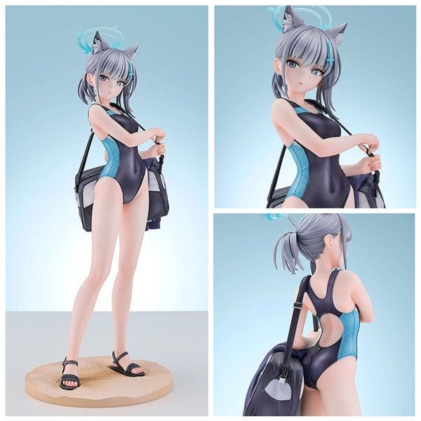 Good Smile 1/7 蔚藍檔案 Blue Archive 砂狼白子 泳裝 PVC Good Smile 1/7 蔚藍檔案 Blue Archive 砂狼白子 泳裝 PVC