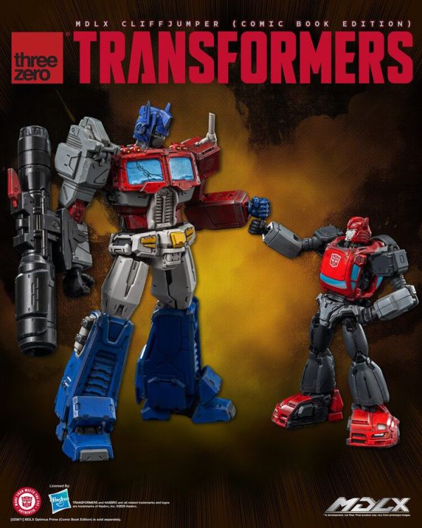 (預購) threezero MDLX 變形金剛 躍崖者 (漫畫版) 12cm 可動完成品 20251118 (預購) threezero MDLX 變形金剛 躍崖者 (漫畫版) 12cm 可動完成品 20251118