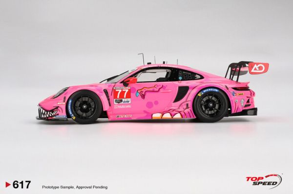 TOP SPEED 1/18 保時捷 Porsche 911 GT3 R #77 AO Racing 2024 IMSA Road America TS0617 TOP SPEED 1/18 保時捷 Porsche 911 GT3 R #77 AO Racing 2024 IMSA Road America TS0617