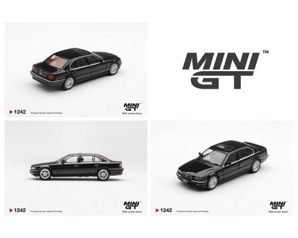 (預購) [吊卡版] MINIGT 1/64 寶馬 BMW 750IL Black Sapphire LHD MGT01242-BL 20260507 [吊卡版] MINIGT 1/64 寶馬 BMW 750IL Black Sapphire LHD MGT01242-BL