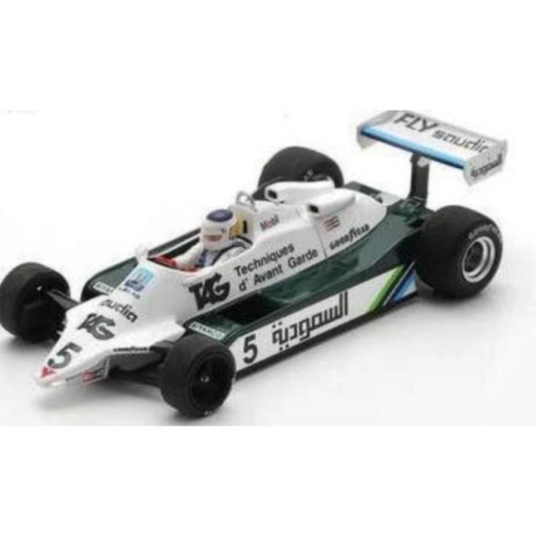 (預購) SPARK 1/43 Williams FW07C No.5 TAG Williams-Ford 2nd South African GP 1982 S6997 20260812 SPARK 1/43 Williams FW07C No.5 TAG Williams-Ford 2nd South African GP 1982 S6997
