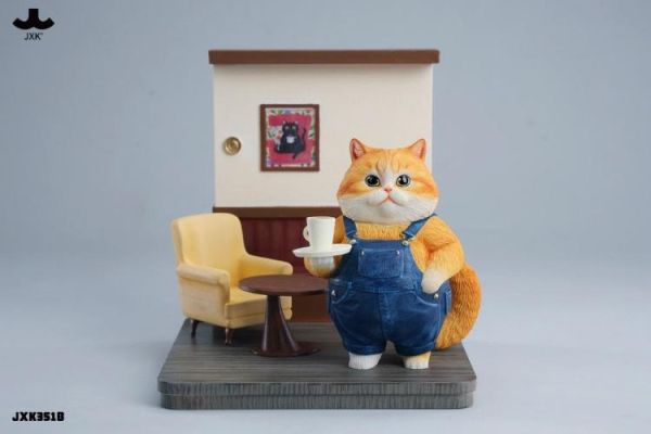 (預購) JXK Studio JXK351 動物公仔 貓咖侍應生 B 20260423 JXK Studio JXK351 動物公仔 貓咖侍應生 B