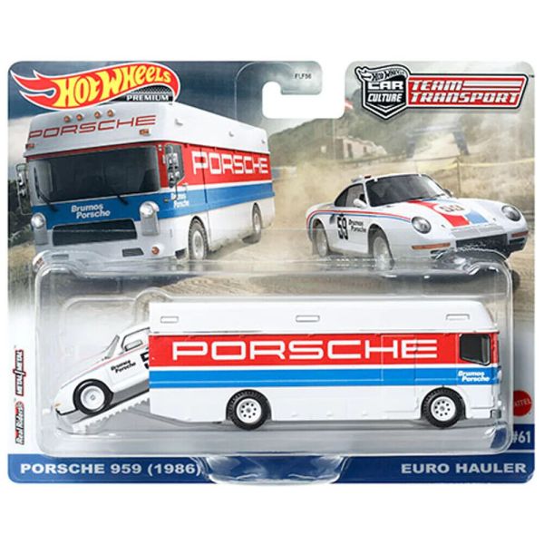 Hot Wheels 風火輪 新運輸車組 PORSHE 959(1986) & ERUO HAULER 953W Hot Wheels 風火輪 新運輸車組 PORSHE 959(1986) & ERUO HAULER 953W