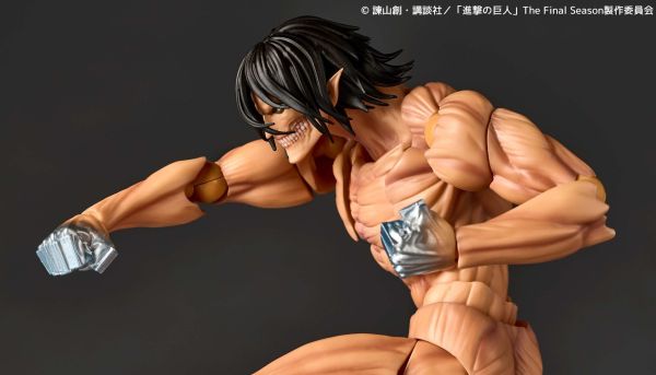 (預購) [再販] Kaiyodo 海洋堂 Revoltech 驚奇山口 艾連·葉卡 巨人 / 女巨人 / 鎧之巨人 進擊的巨人 可動完成品 分別販售 20261117 [再販] Kaiyodo 海洋堂 Revoltech 驚奇山口 艾連·葉卡 巨人 / 女巨人 / 鎧之巨人 進擊的巨人 可動完成品 分別販售